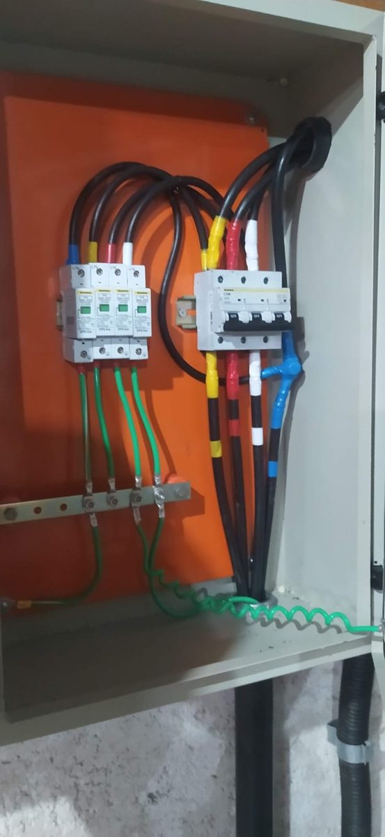 Instalação de DPS + aterramento — Pro Service